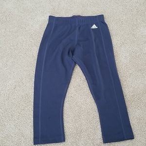 Adidas capris workout pants